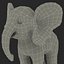 Cartoon Elephant Rigged