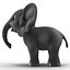 Cartoon Elephant Rigged