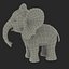 Cartoon Elephant Rigged