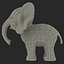 Cartoon Elephant Rigged