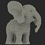 Cartoon Elephant Rigged