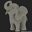 Cartoon Elephant Rigged