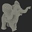 Cartoon Elephant Rigged