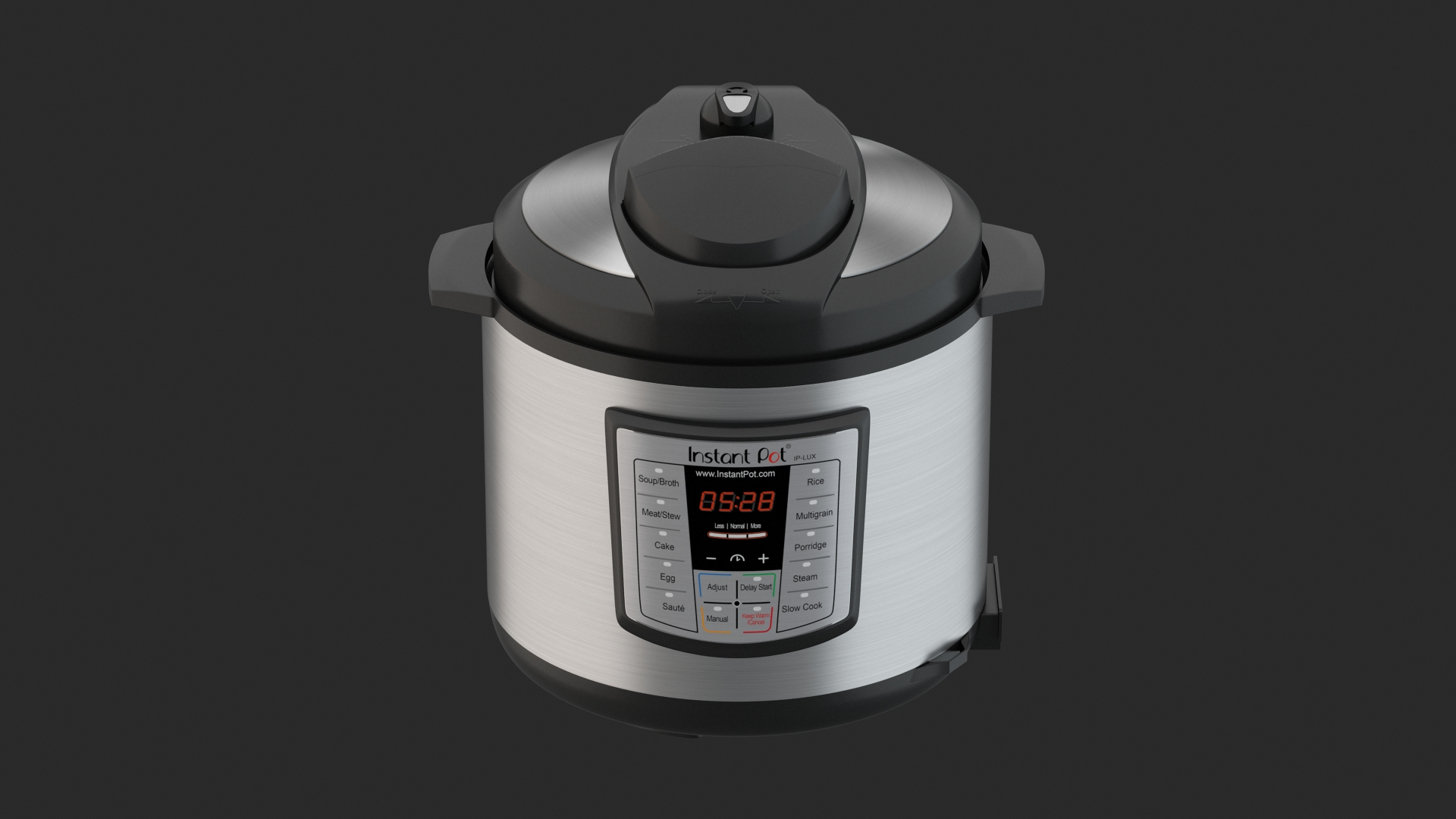 Instant Pot Electric Pressure Cooker 6 Quart Lux 6-in-1 V3 3D model