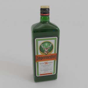 Jagermeister Bottle 3D model