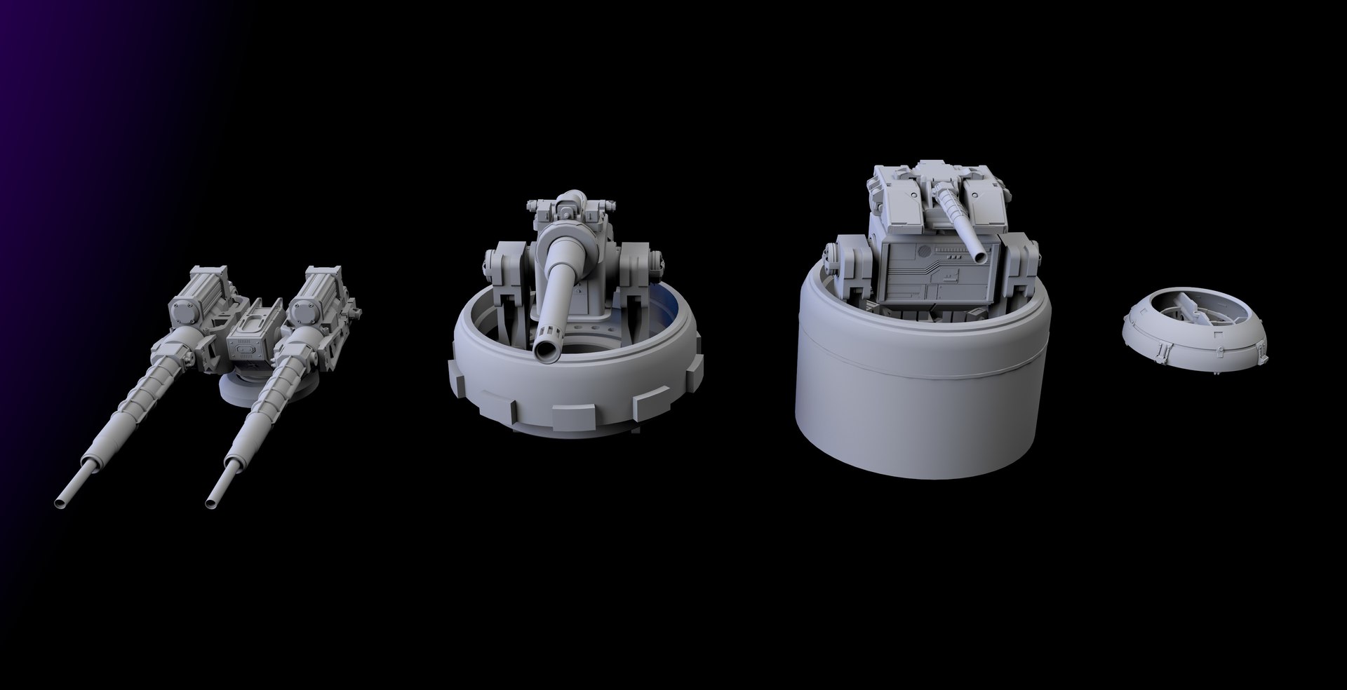 Technology greeebles model - TurboSquid 1692834