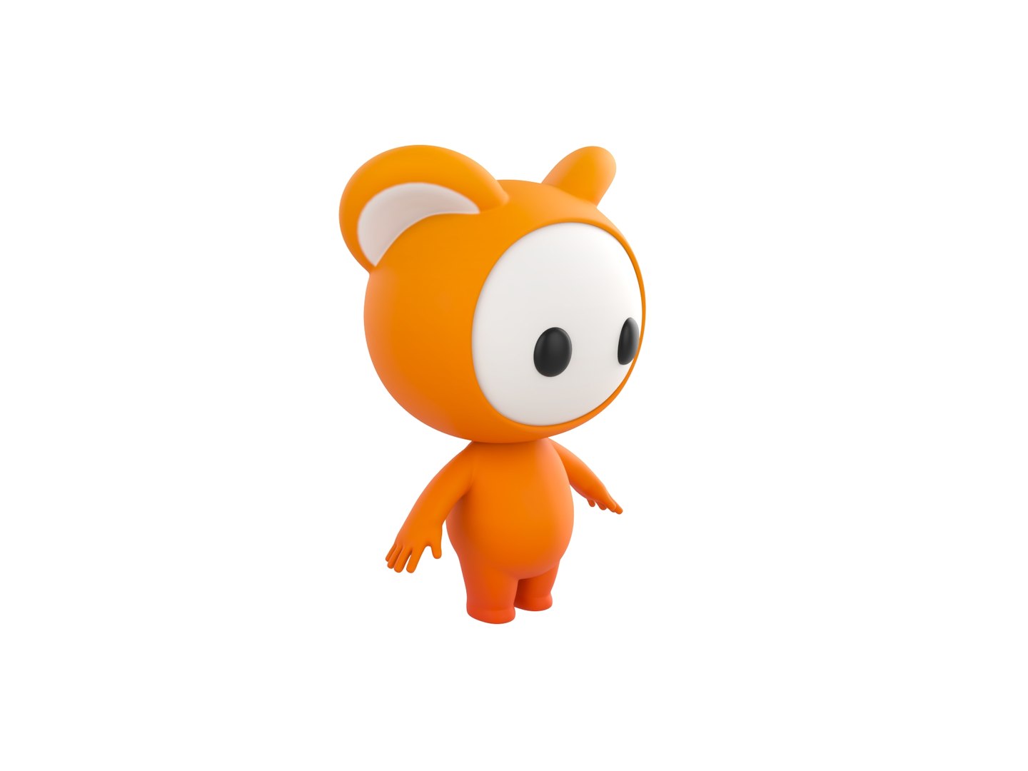 3D Model Character256 Rigged Mascot - TurboSquid 2114112