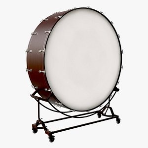 Concert Bass Drum 3D