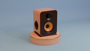 Modern Speaker 3D Model
