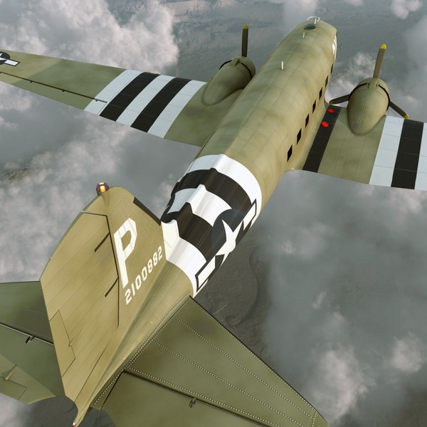 3d douglas dc 3 ged