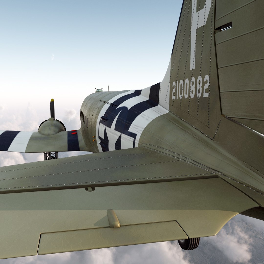 3d douglas dc 3 ged