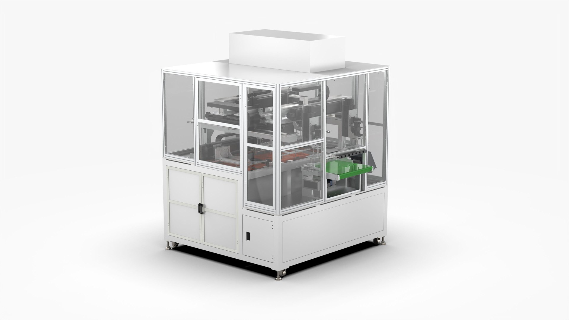 3D Automatic PCB Flat Plate Loading Machine Model - TurboSquid 2027074