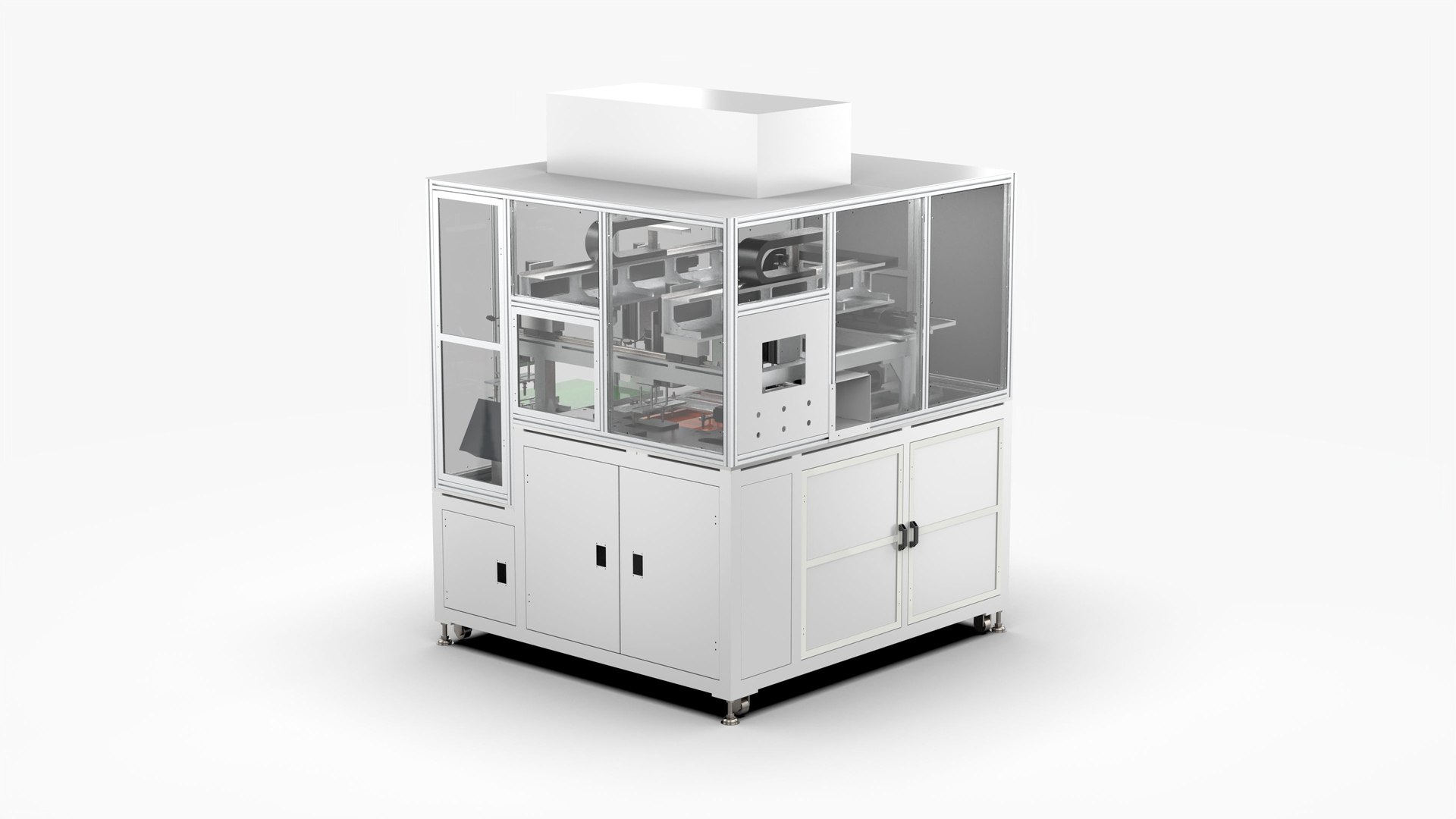 3D Automatic PCB Flat Plate Loading Machine Model - TurboSquid 2027074