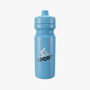 3D sports bottle model