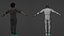 Modello 3D realistico del personaggio Oliver, animato da un personaggio animato.