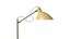 La Lampada Retro Tiffany Musztardowy Kinkiet