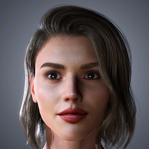 3D Eiza Gonzalez Character model