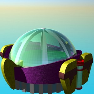 Astrodome 3D model - Architecture on 3DModels