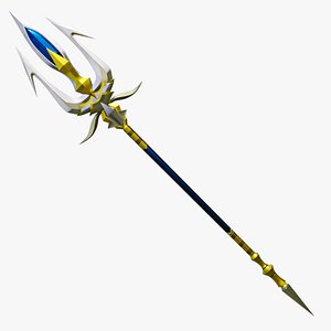 Fantasy Trident 4 All PBR Unity UE Textures Included