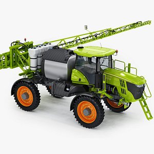 Tractor Sprayer 3D