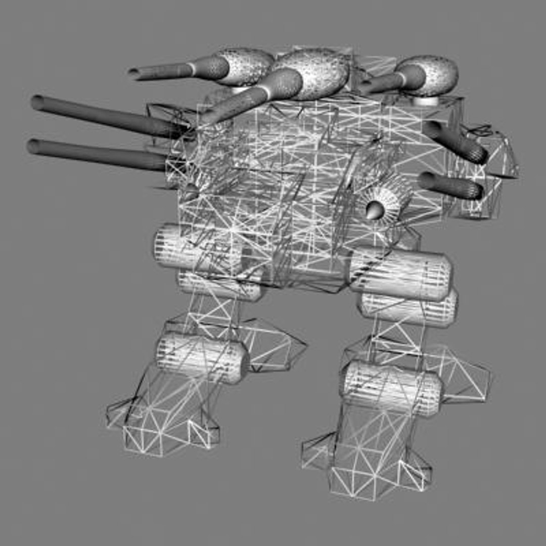 Mech 3d Model