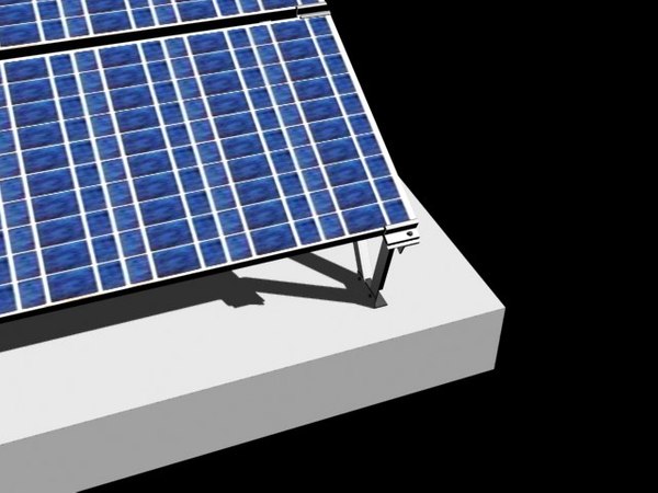 solar panel 3d model