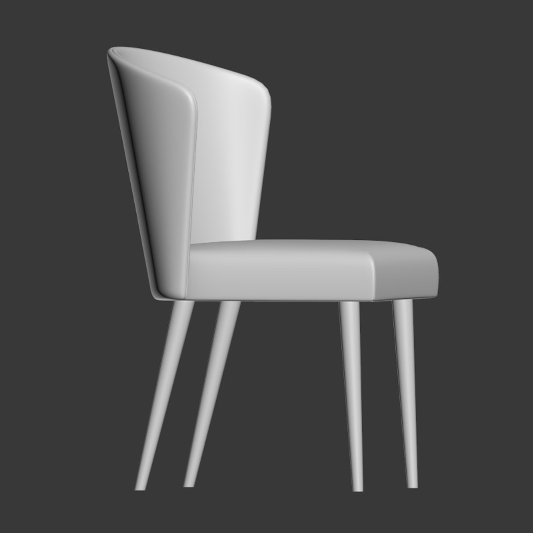 3D Model Ninfea Dining Chair Capitalcollection - TurboSquid 1579374