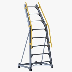3D model Aircraft Platform Ladder