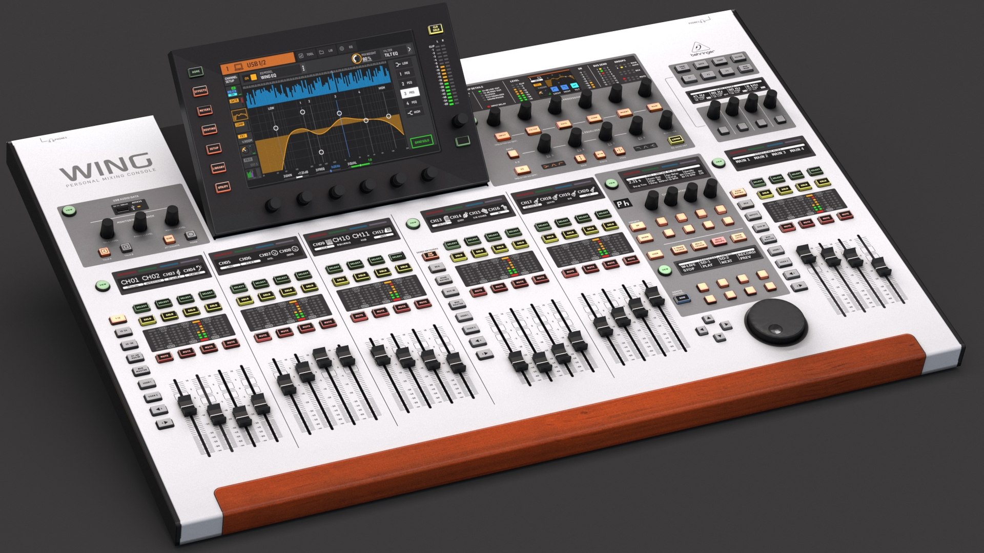 Behringer WING 3D Model TurboSquid 1965963