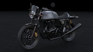 Royal Enfield Continental GT 3D model
