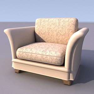 sofa armchair 3ds
