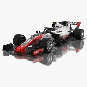 Haas VF-18 Formula 1 Car Season 2018