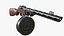 PPSh-41 Soviet submachine gun