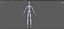 人体模型 - MAYA Rigged