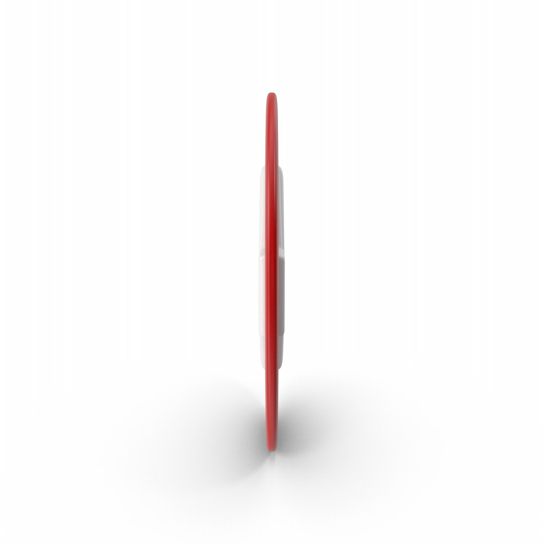 3D Sound Icon Red White - TurboSquid 2316671