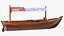 3D Dubai Abra Boat New model