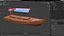 3D Dubai Abra Boat New model