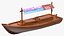 3D Dubai Abra Boat New model