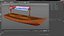 3D Dubai Abra Boat New model