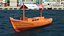 3D Dubai Abra Boat New model