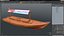 3D Dubai Abra Boat New model