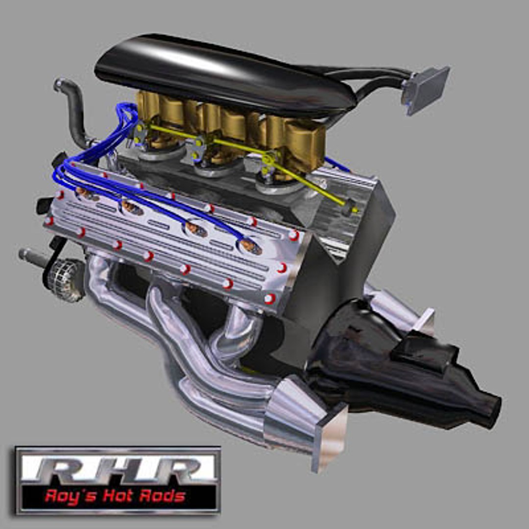 lightwave flat head hot rods