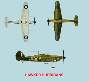 3d british fighter