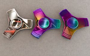 fidget spinner 3D model