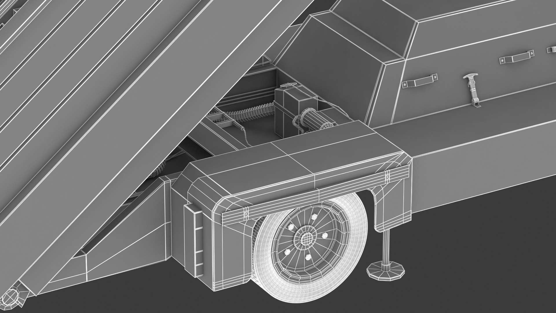 Passenger Car Steps 3D Model - TurboSquid 1519691