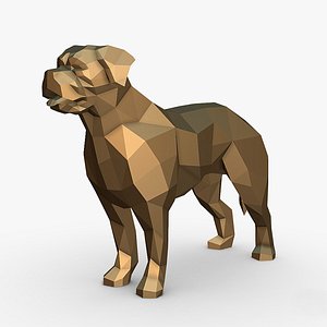 english mastiff 3D