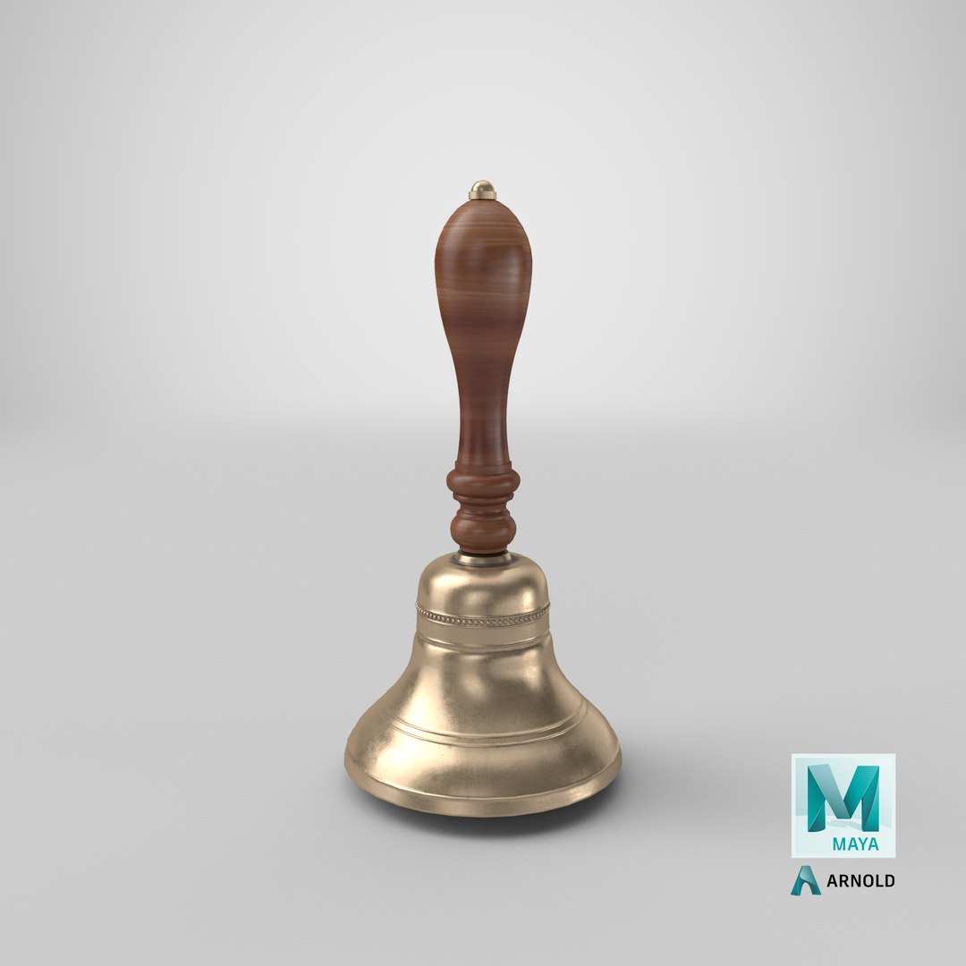 3D real hand bell model https://p.turbosquid.com/ts-thumb/Xk/NyUz9u/jLljth1w/stemcell_maya_arnold_render/png/1600839321/1920x1080/fit_q87/cb612734dc19c15023f59d726deec7a51b934363/stemcell_maya_arnold_render.jpg