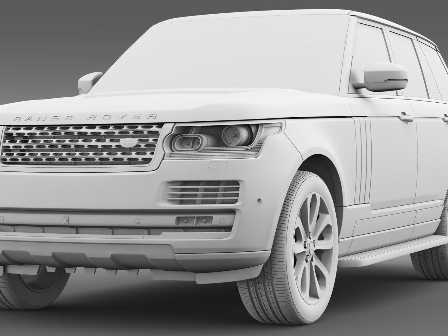 3ds Max Range Rover Sentinel L405