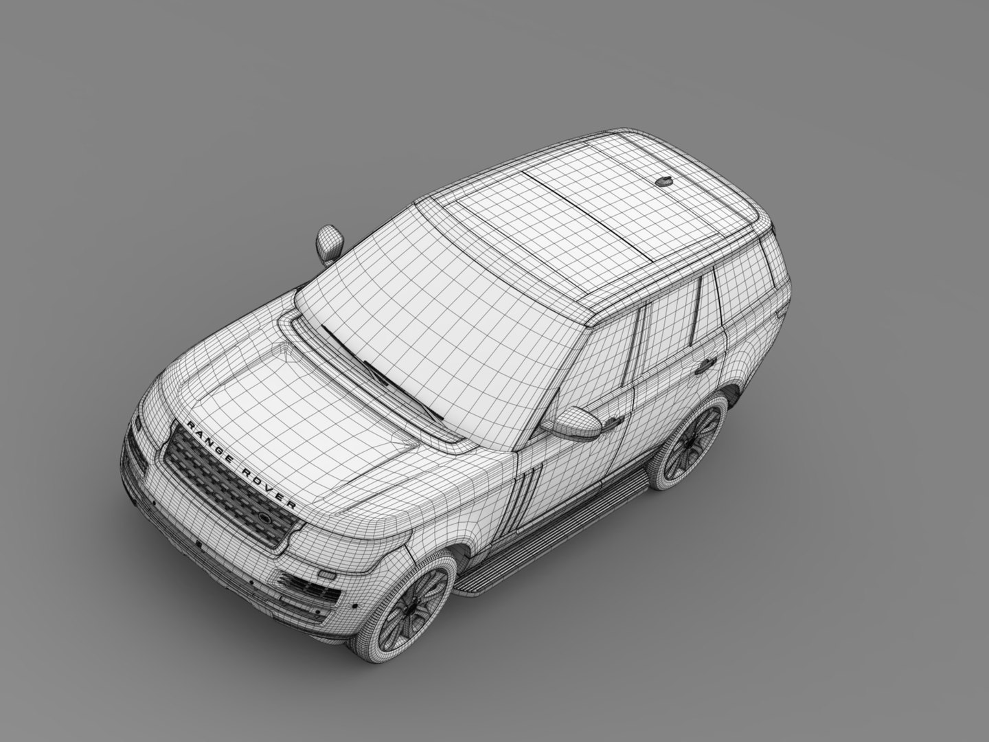 3ds Max Range Rover Sentinel L405