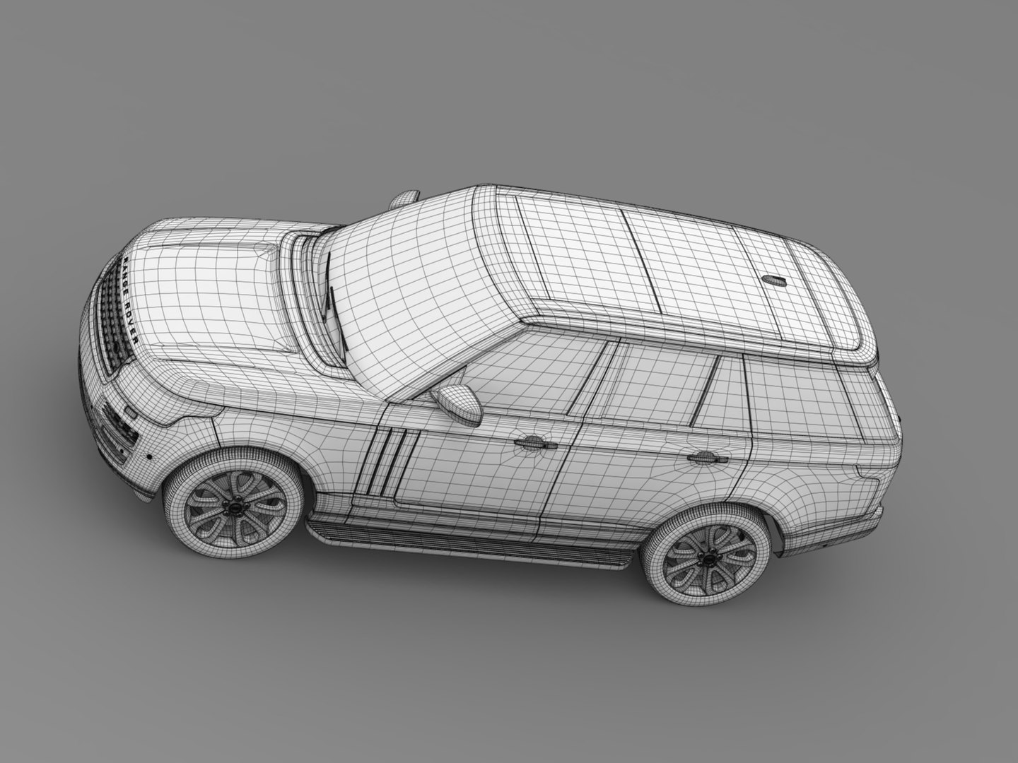 3ds Max Range Rover Sentinel L405